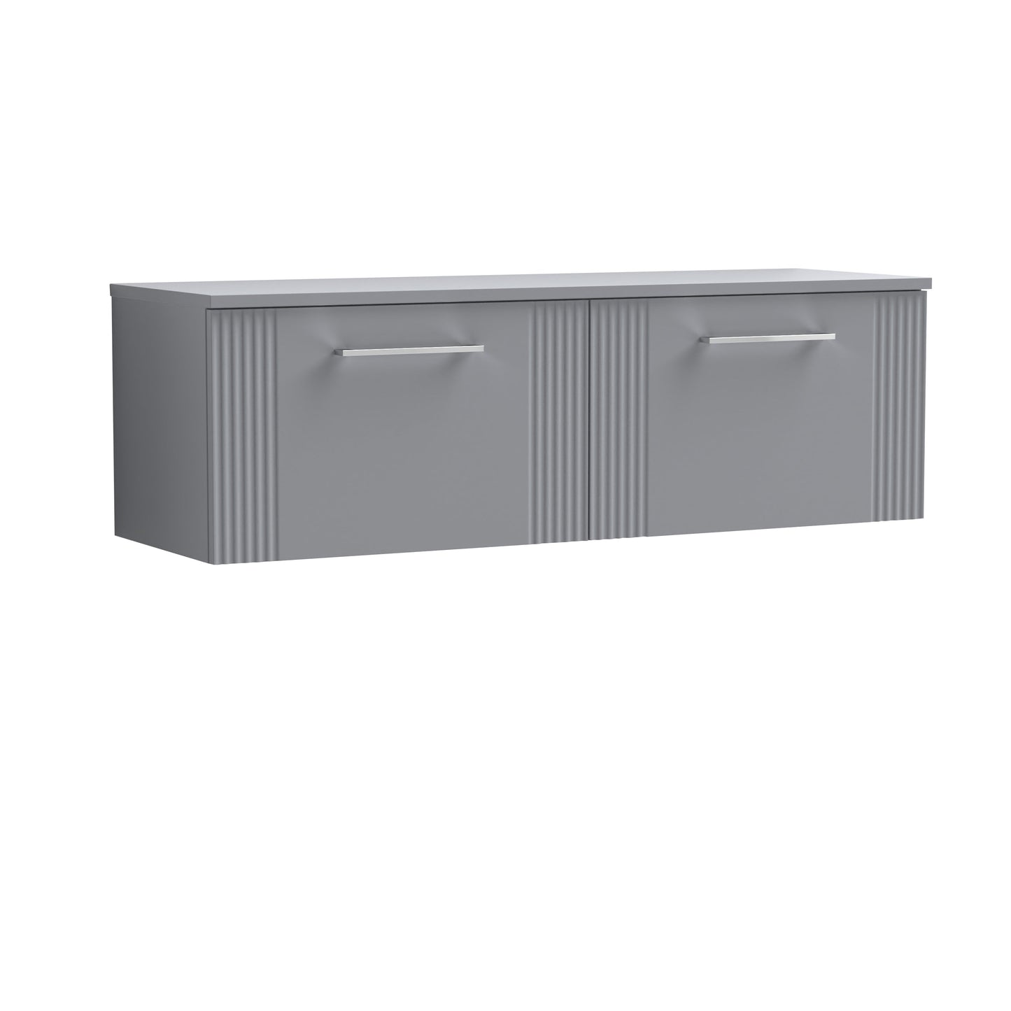 Nuie Deco 1200mm Wall Hung 2 Drawer Vanity & Basin/Worktop