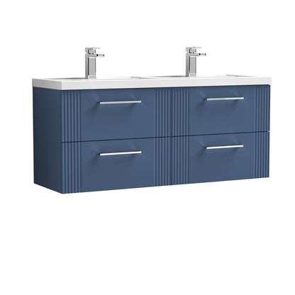 Nuie v1200 Wall Hung 4-Drawer Vanity & Basin/Worktop