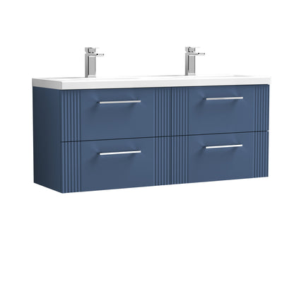 Nuie v1200 Wall Hung 4-Drawer Vanity & Basin/Worktop