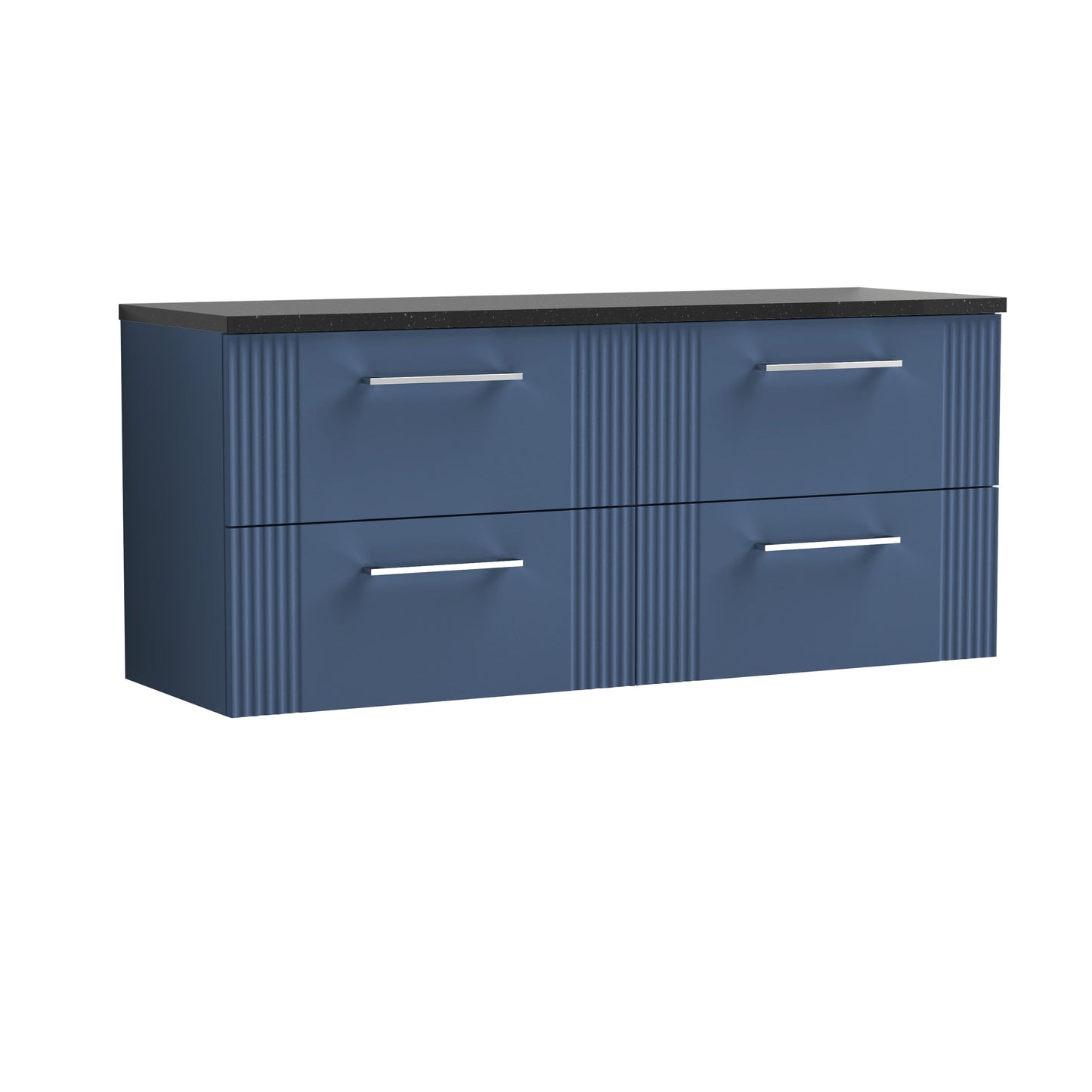 Nuie v1200 Wall Hung 4-Drawer Vanity & Basin/Worktop