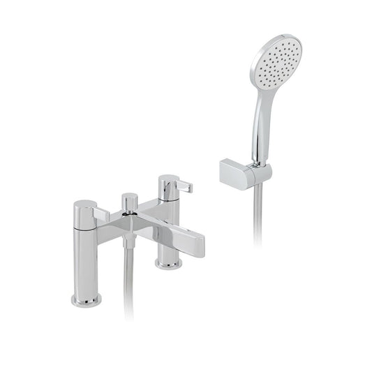 Vado Edit 2 Hole Bath Shower Mixer with Shower Kit