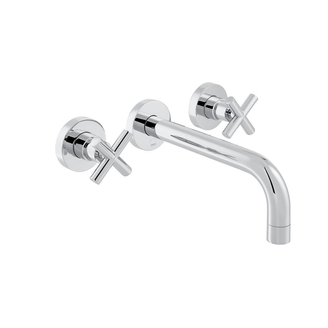 Vado Elements Wall Mounted 3 Hole Basin Mixer with 200mm Spout