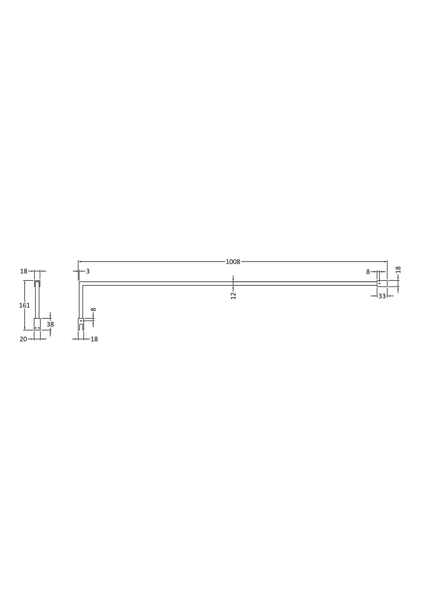 Nuie Wetroom Screen Optional Extras