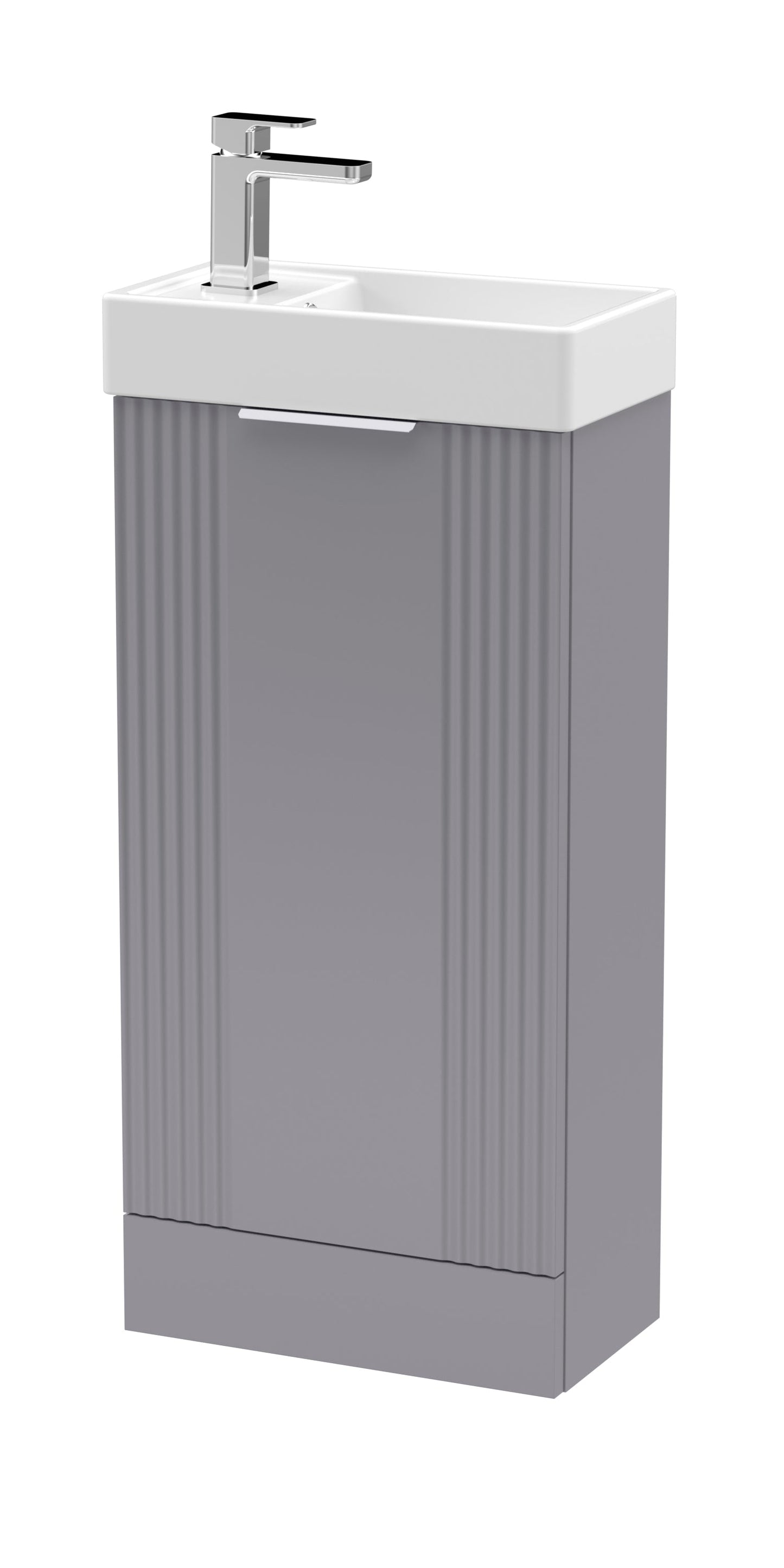 Nuie Deco Compact 400mm Floor Standing Cabinet & Basin