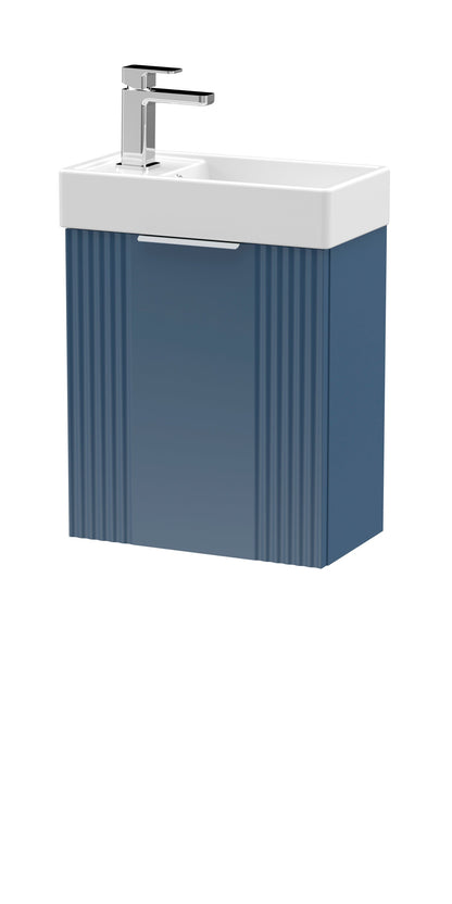 Nuie Deco Compact 400mm Wall Hung Cabinet & Basin