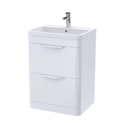 Nuie Parade Floorstanding 2 Drawer Cabinet and Basin