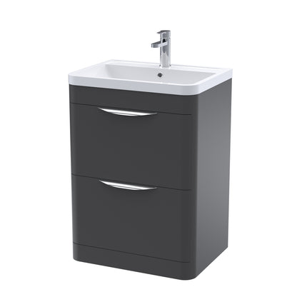 Nuie Parade Floorstanding 2 Drawer Cabinet and Basin