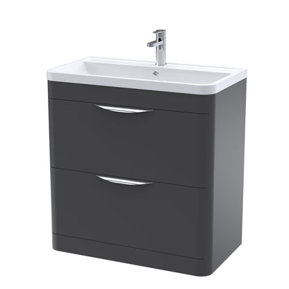 Nuie Parade Floorstanding 2 Drawer Cabinet and Basin