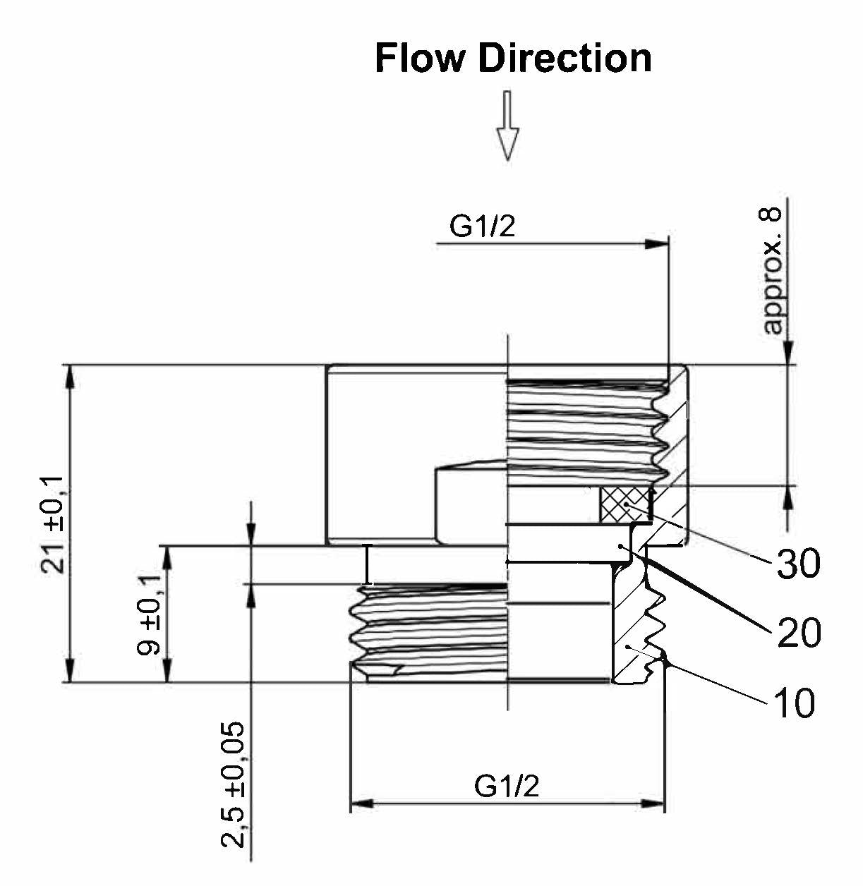 Hudson Reed Flow Regulator