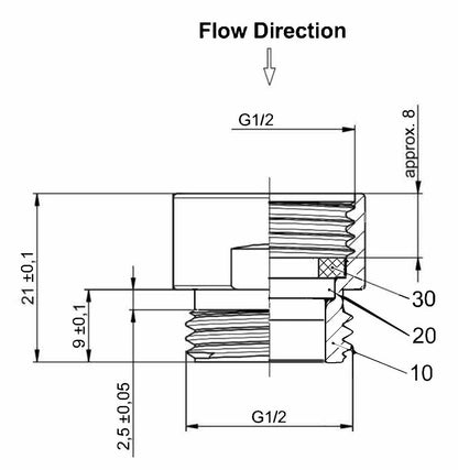 Hudson Reed Flow Regulator