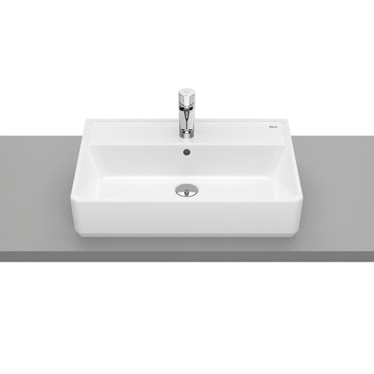 Roca The Gap On Countertop Basin - White