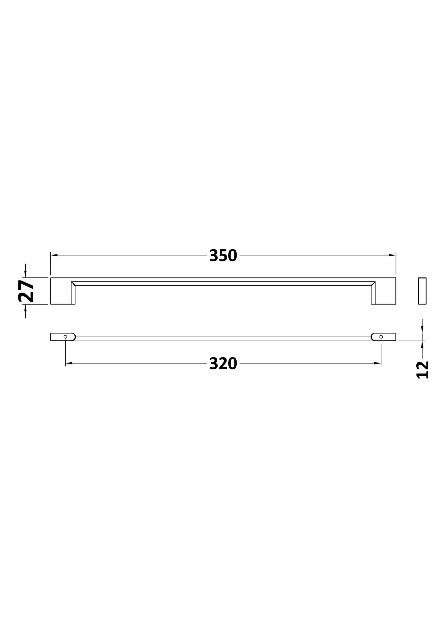 Nuie Furniture Handle