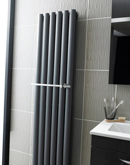 Nuie Towel Rail for Radiator - Chrome