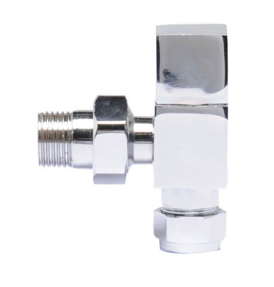 Nuie Pure Square Radiator Valves Pack (pairs)