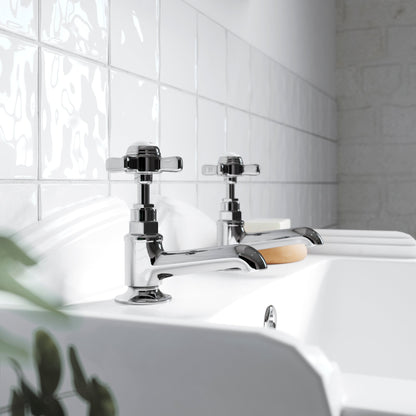 Nuie Beaumont Crosshead Basin Taps