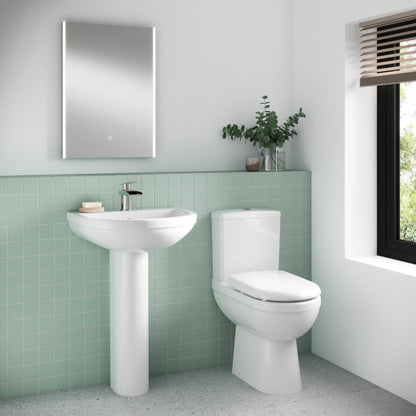 Nuie IVO Comfort Height Toilet & Cistern