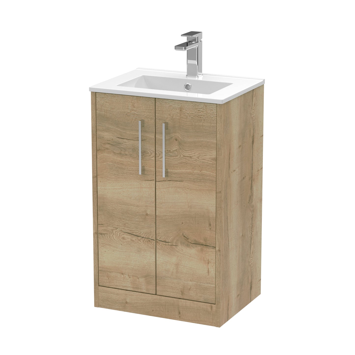 Hudson Reed Juno Floor Standing 2 Door Vanity & Basin