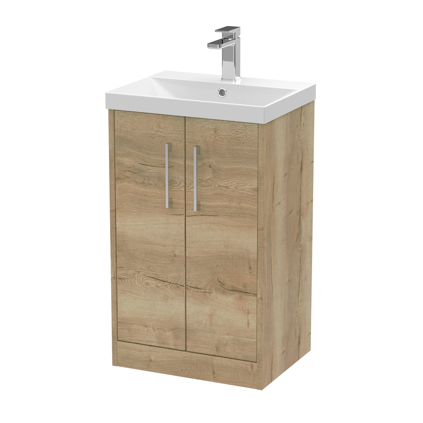 Hudson Reed Juno Floor Standing 2 Door Vanity & Basin