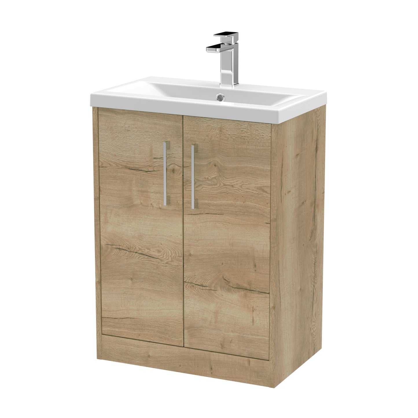 Hudson Reed Juno Floor Standing 2 Door Vanity & Basin