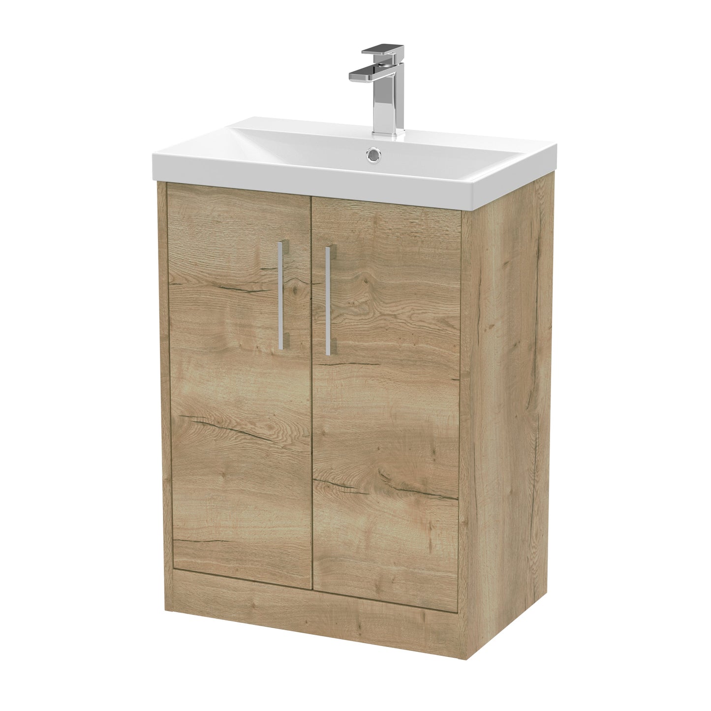 Hudson Reed Juno Floor Standing 2 Door Vanity & Basin