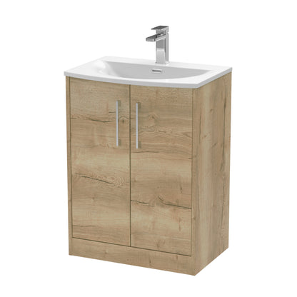 Hudson Reed Juno Floor Standing 2 Door Vanity & Basin