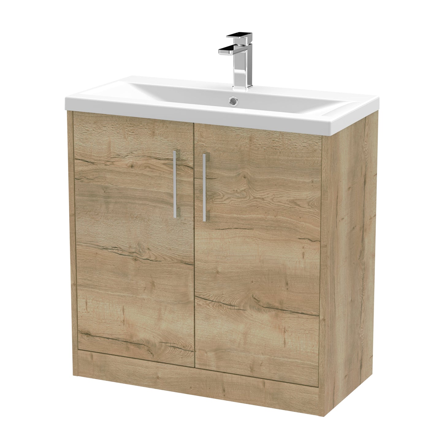 Hudson Reed Juno Floor Standing 2 Door Vanity & Basin