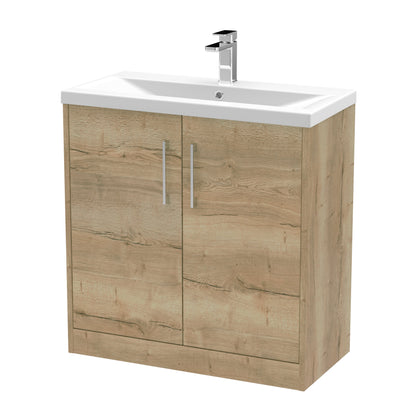 Hudson Reed Juno Floor Standing 2 Door Vanity & Basin