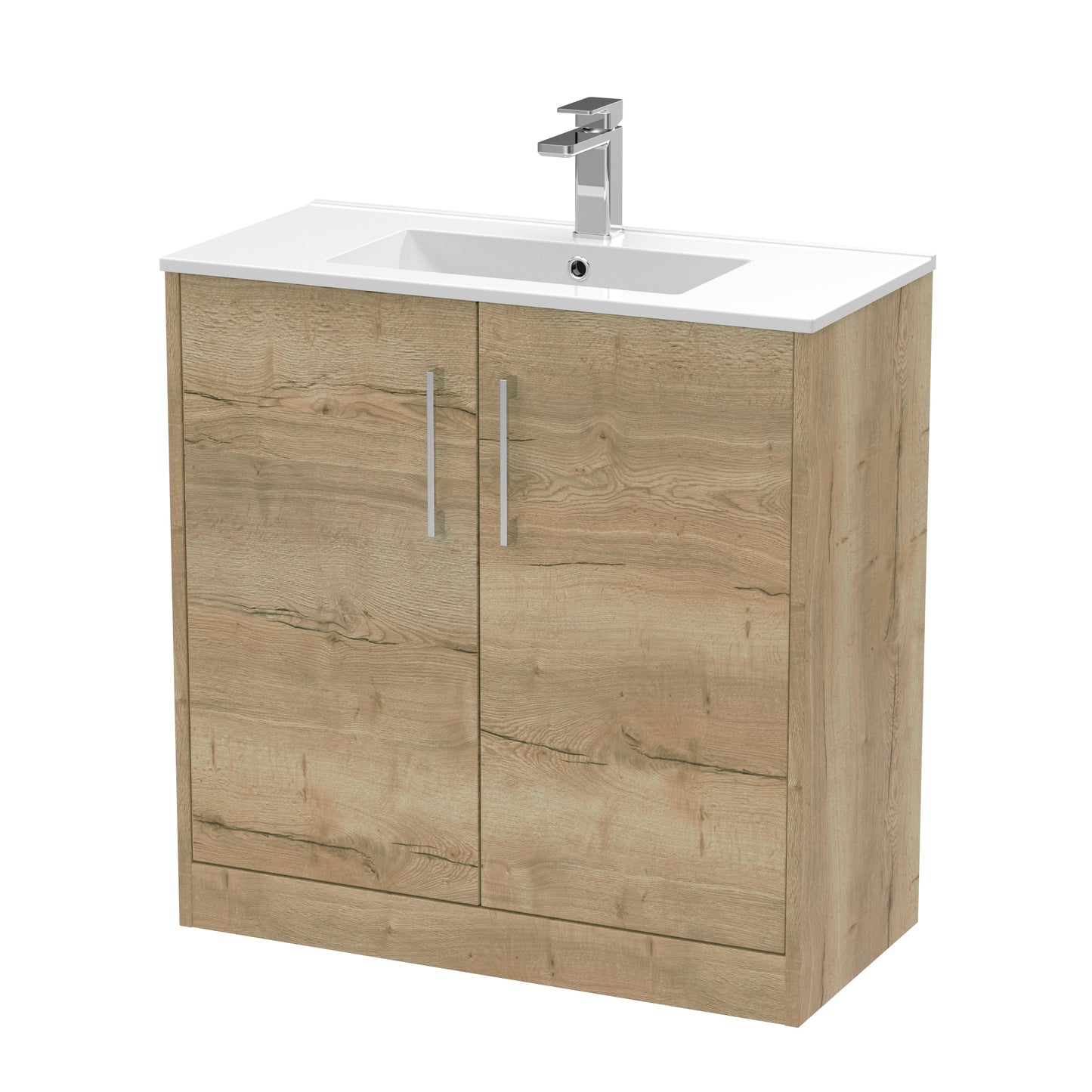 Hudson Reed Juno Floor Standing 2 Door Vanity & Basin