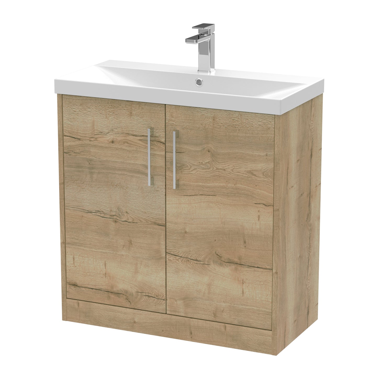 Hudson Reed Juno Floor Standing 2 Door Vanity & Basin