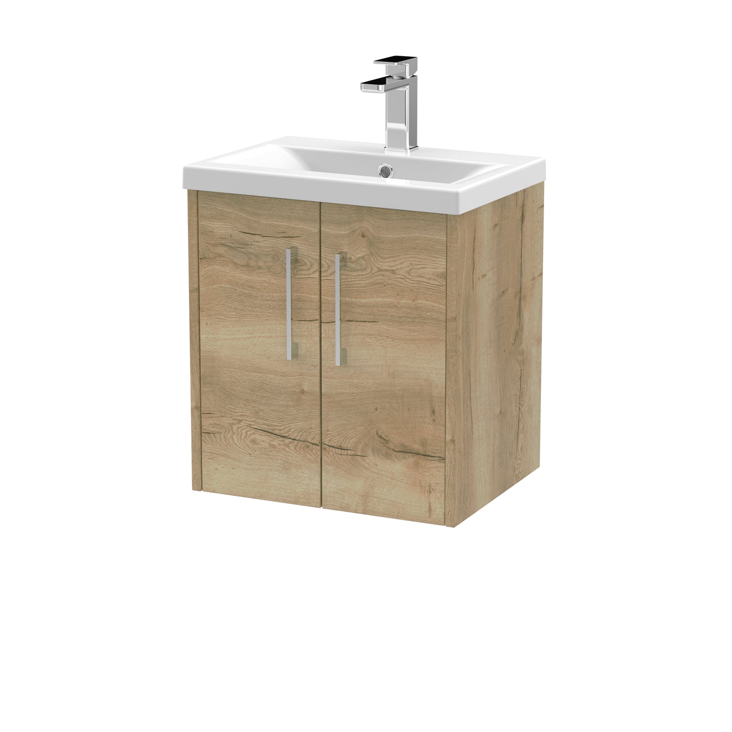 Hudson Reed Juno Wall Hung 2 Door Vanity & Basin/worktop