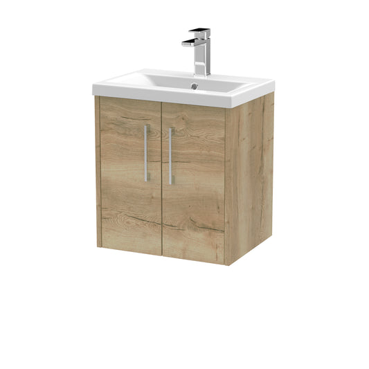 Hudson Reed Juno Wall Hung 2 Door Vanity & Basin/worktop