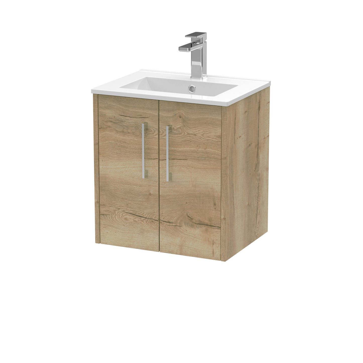 Hudson Reed Juno Wall Hung 2 Door Vanity & Basin/worktop