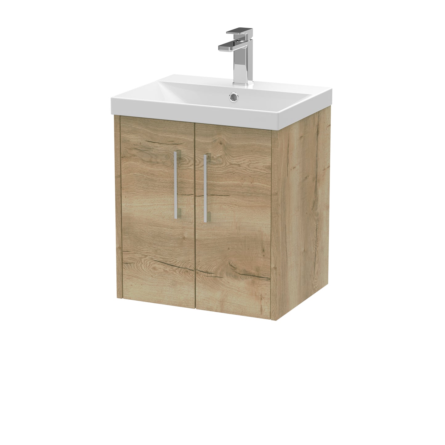 Hudson Reed Juno Wall Hung 2 Door Vanity & Basin/worktop