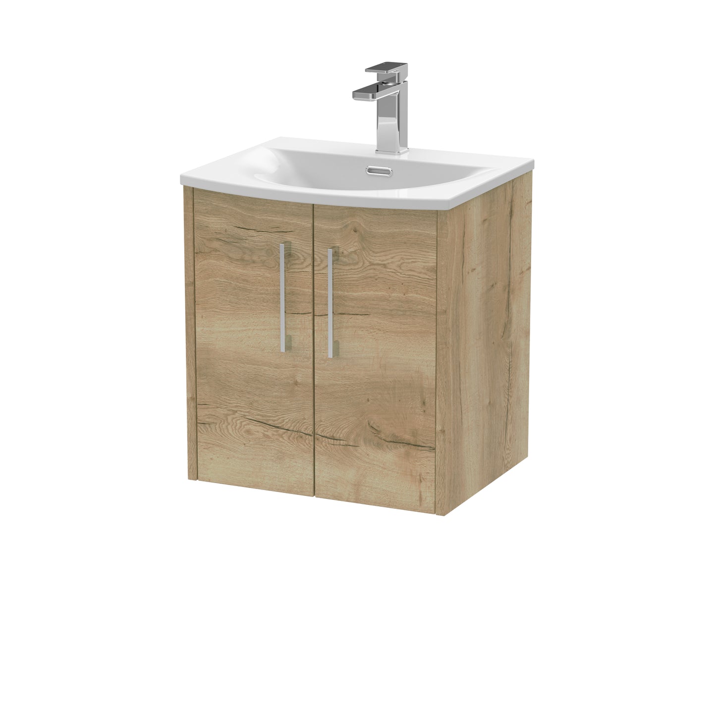 Hudson Reed Juno Wall Hung 2 Door Vanity & Basin/worktop