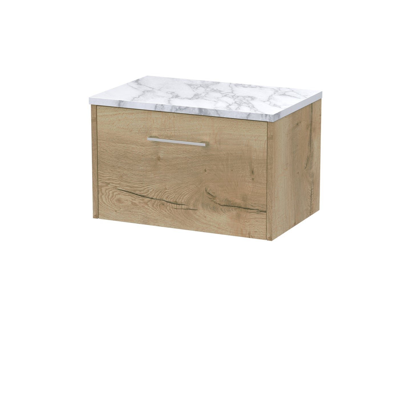 Hudson Reed Juno Wall Hung Single Drawer Vanity & Basin/worktop