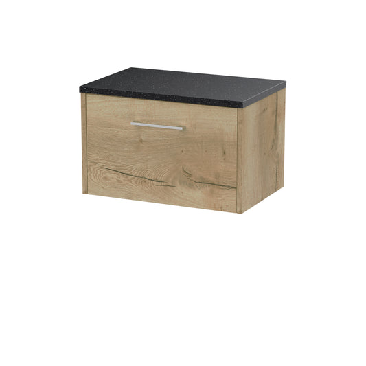 Hudson Reed Juno Wall Hung Single Drawer Vanity & Basin/worktop