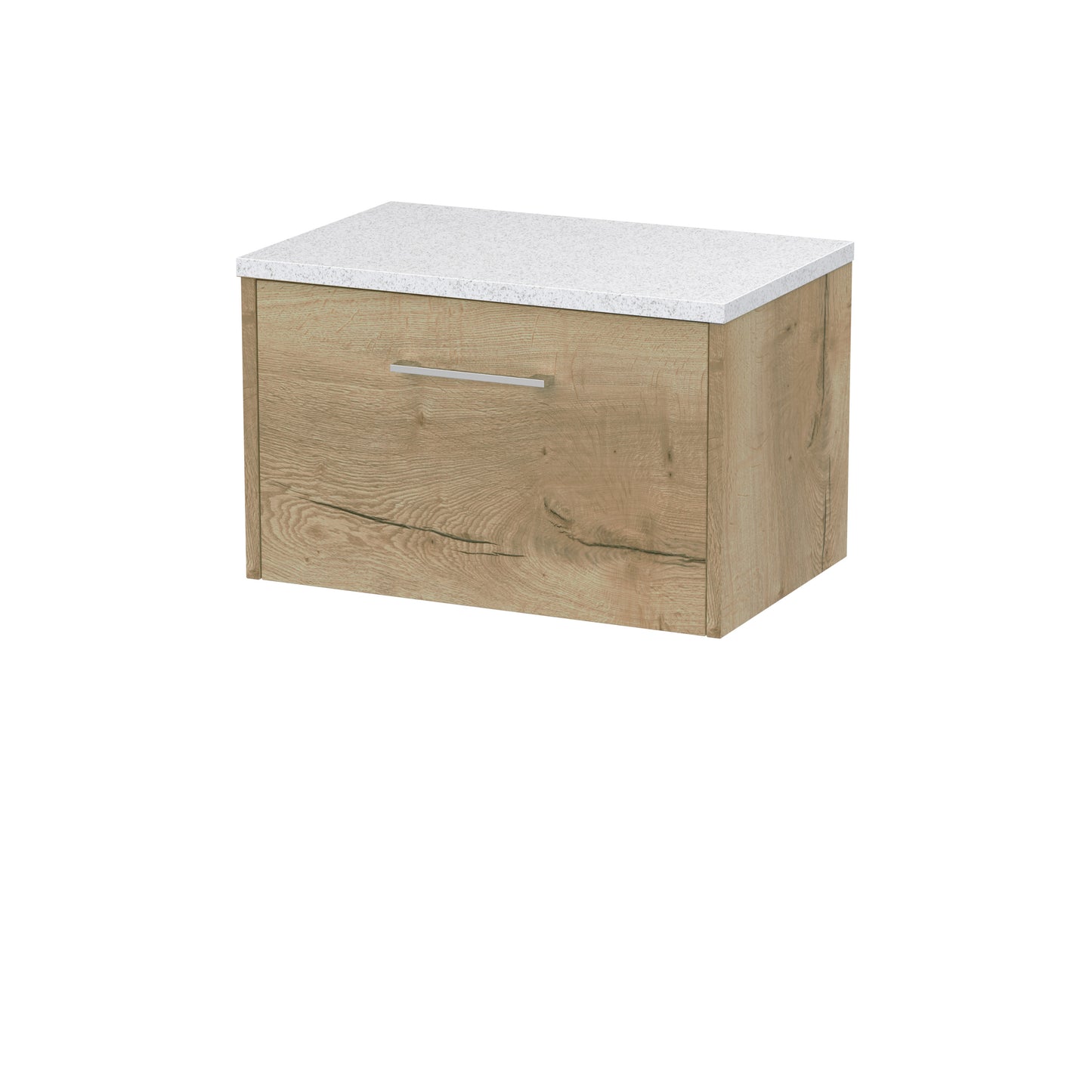 Hudson Reed Juno Wall Hung Single Drawer Vanity & Basin/worktop