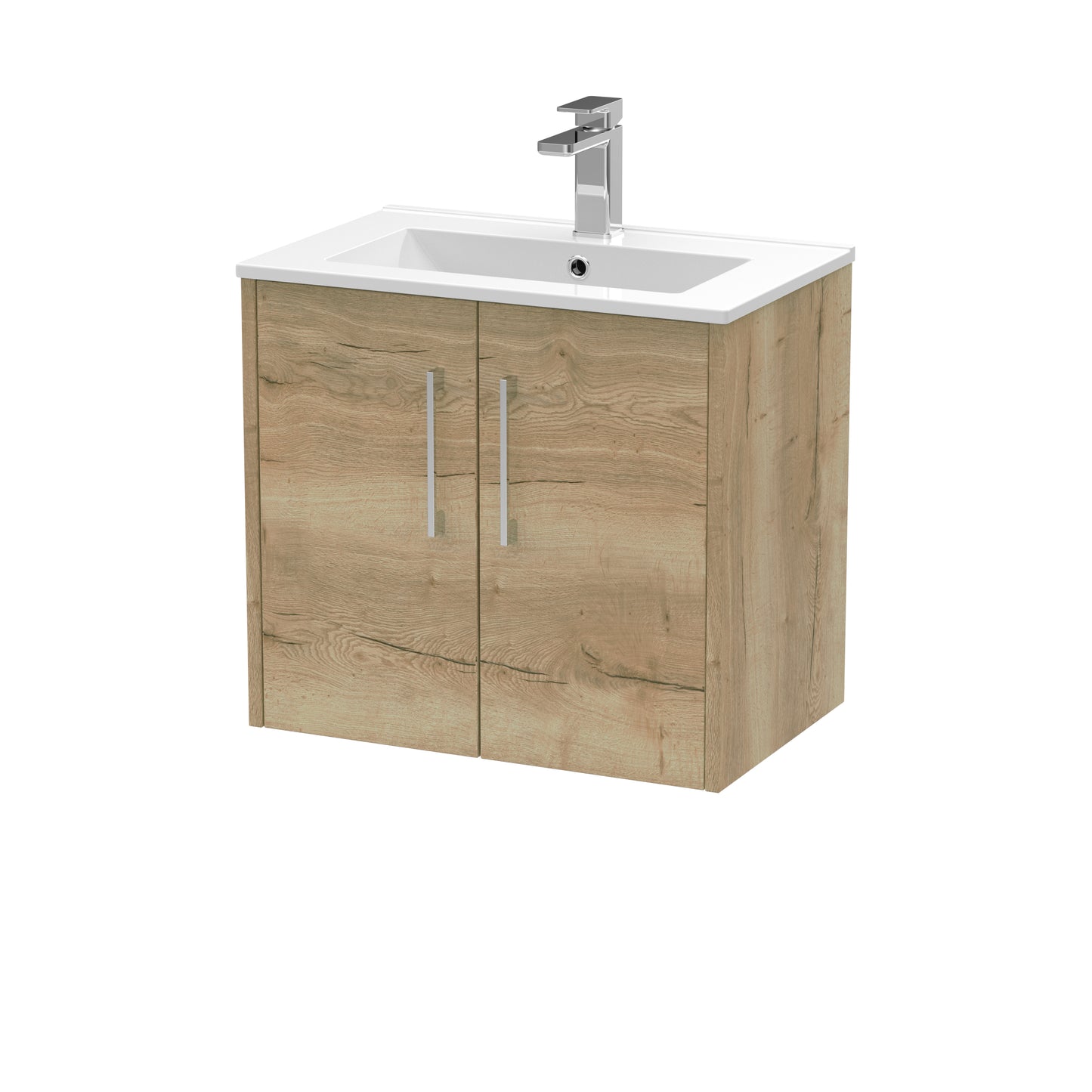 Hudson Reed Juno Wall Hung 2 Door Vanity & Basin/worktop