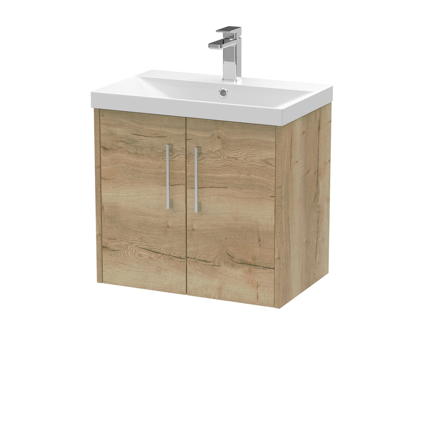 Hudson Reed Juno Wall Hung 2 Door Vanity & Basin/worktop