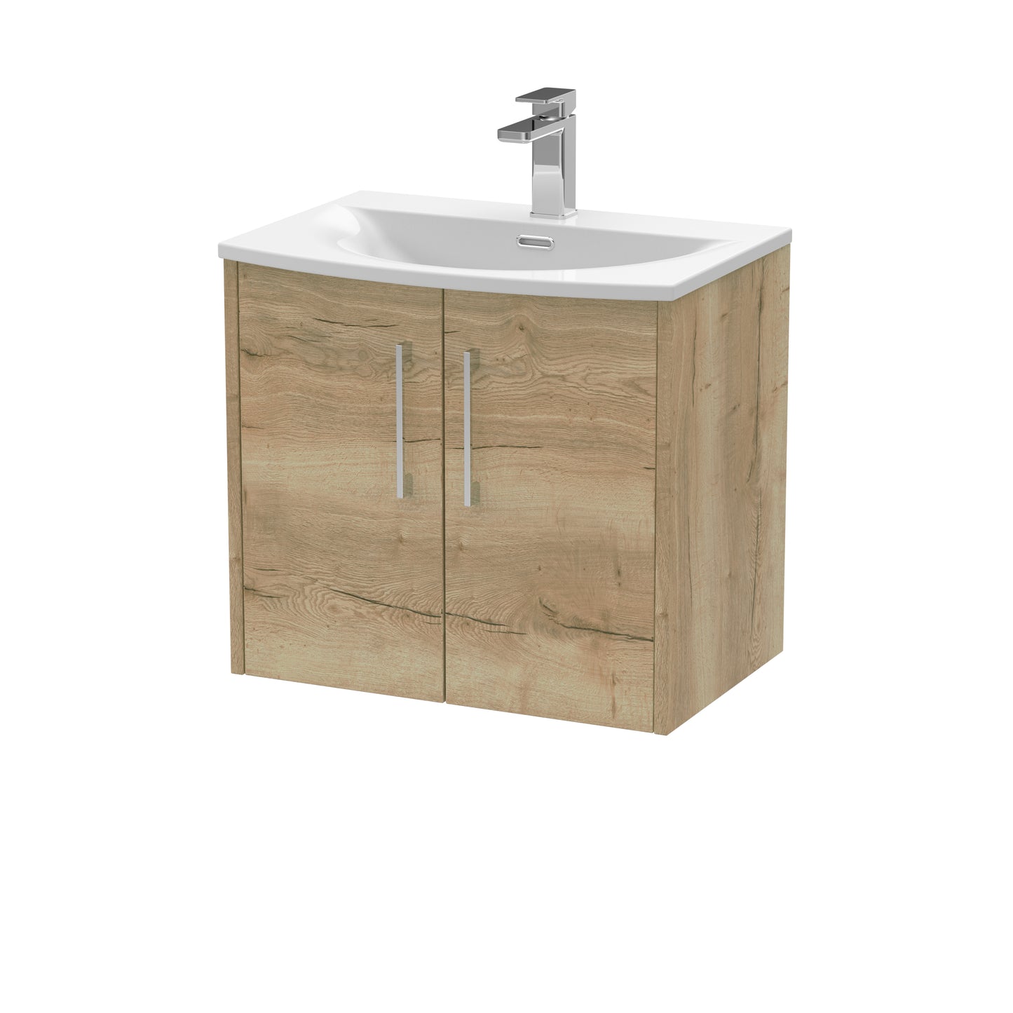 Hudson Reed Juno Wall Hung 2 Door Vanity & Basin/worktop