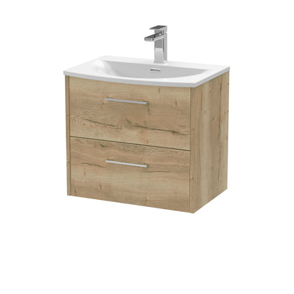 Hudson Reed Juno Wall Hung 2 Drawer Vanity & Basin