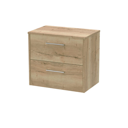 Hudson Reed Juno Wall Hung 2-Drawer Vanity & Worktop