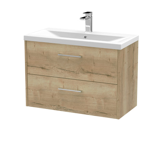 Hudson Reed Juno Wall Hung 2 Drawer Vanity & Basin