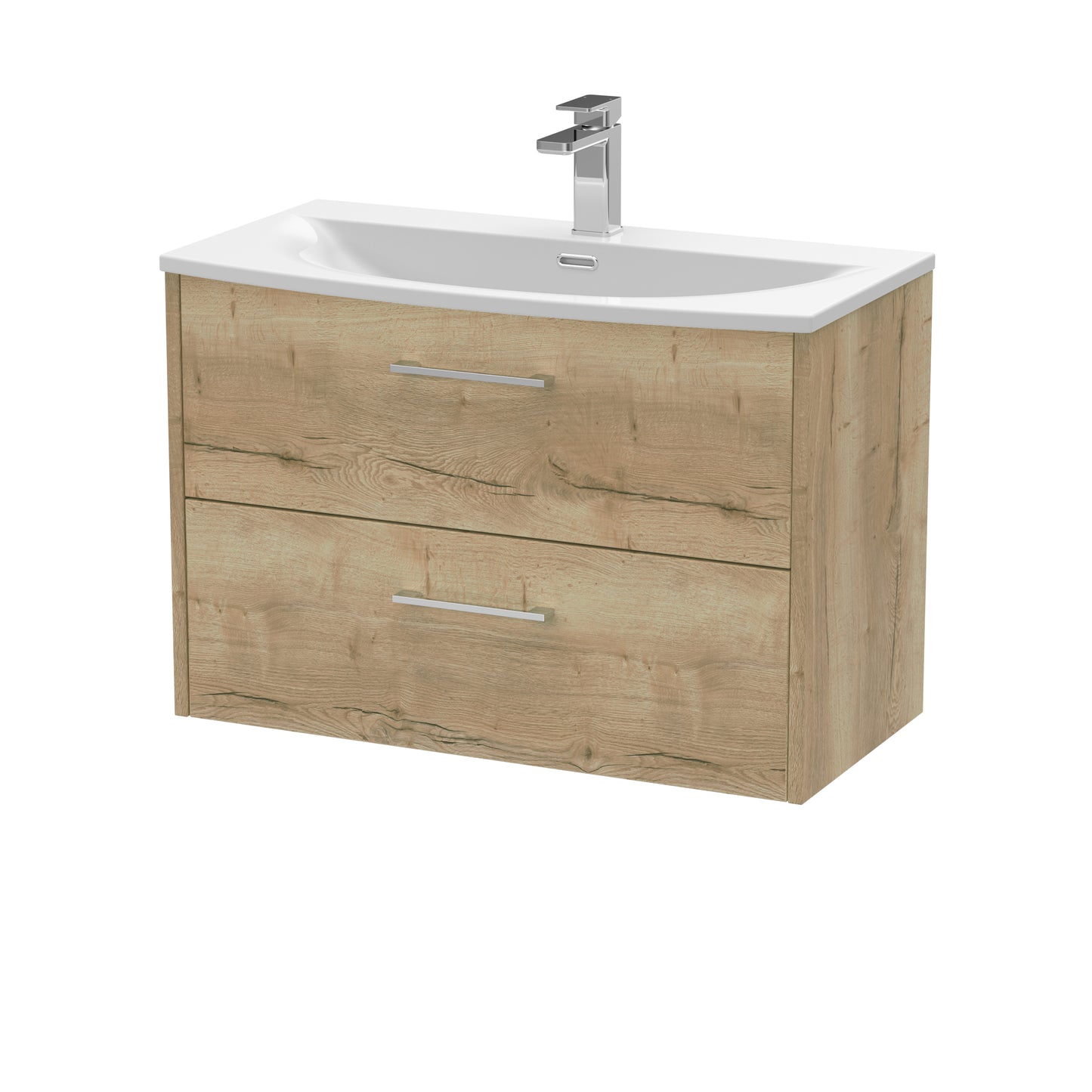 Hudson Reed Juno Wall Hung 2 Drawer Vanity & Basin