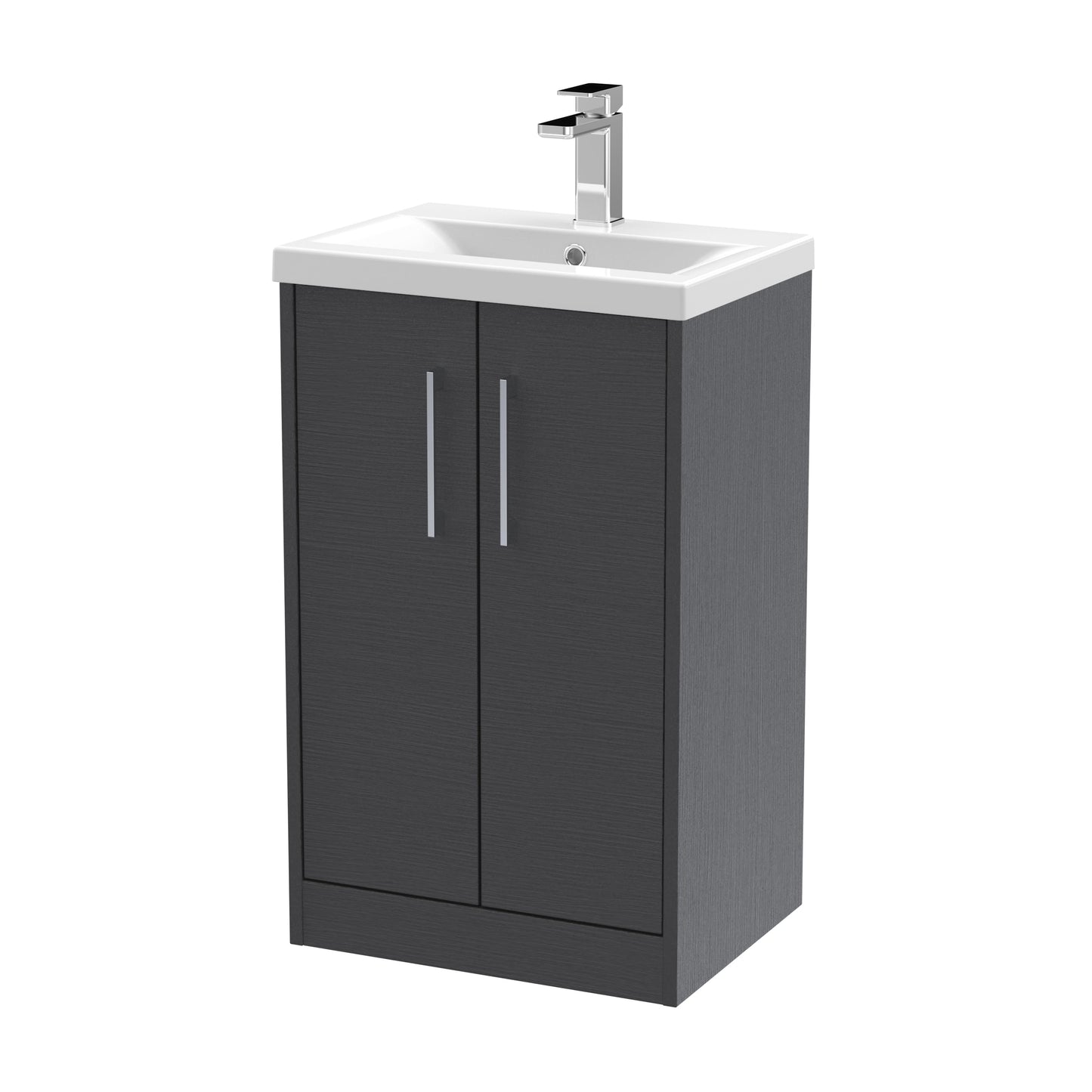 Hudson Reed Juno Floor Standing 2 Door Vanity & Basin