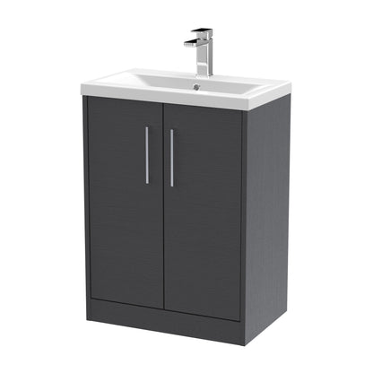 Hudson Reed Juno Floor Standing 2 Door Vanity & Basin