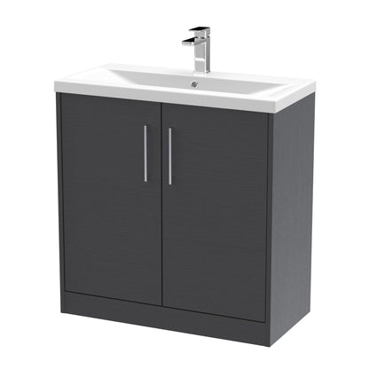 Hudson Reed Juno Floor Standing 2 Door Vanity & Basin