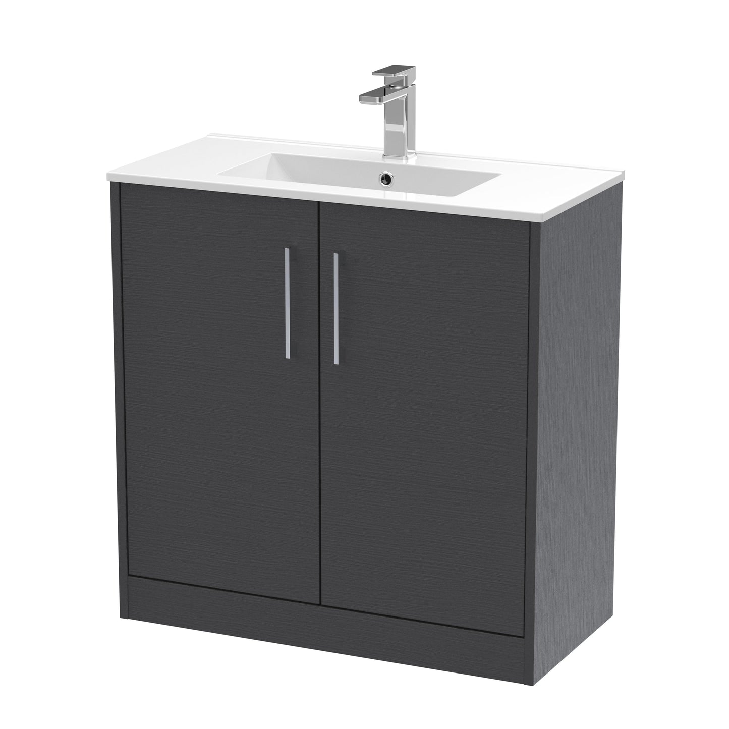 Hudson Reed Juno Floor Standing 2 Door Vanity & Basin