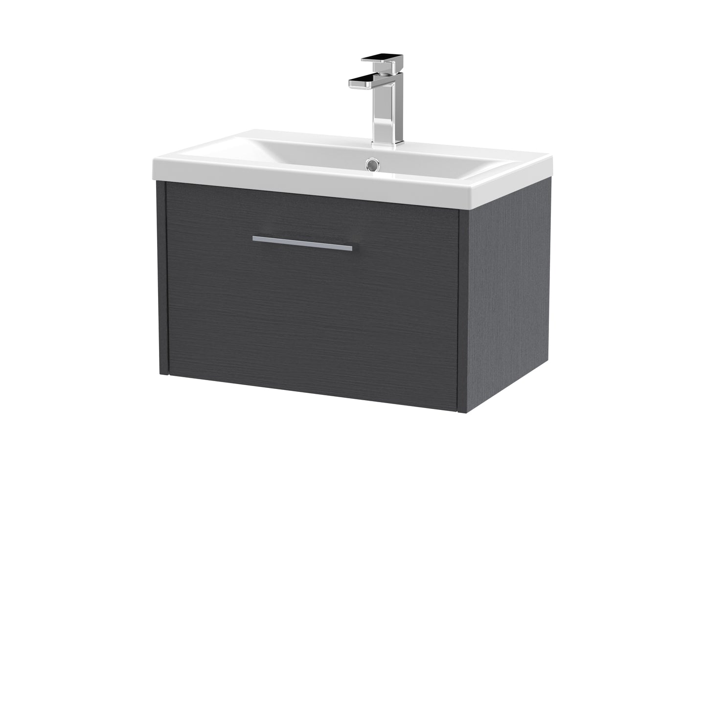 Hudson Reed Juno Wall Hung Single Drawer Vanity & Basin/worktop