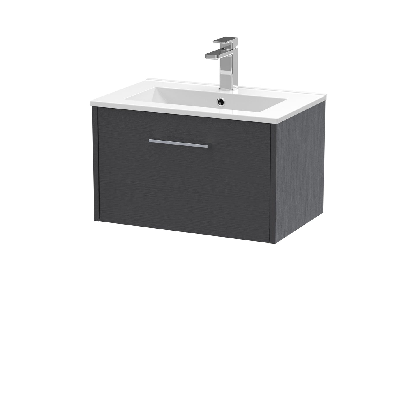 Hudson Reed Juno Wall Hung Single Drawer Vanity & Basin/worktop